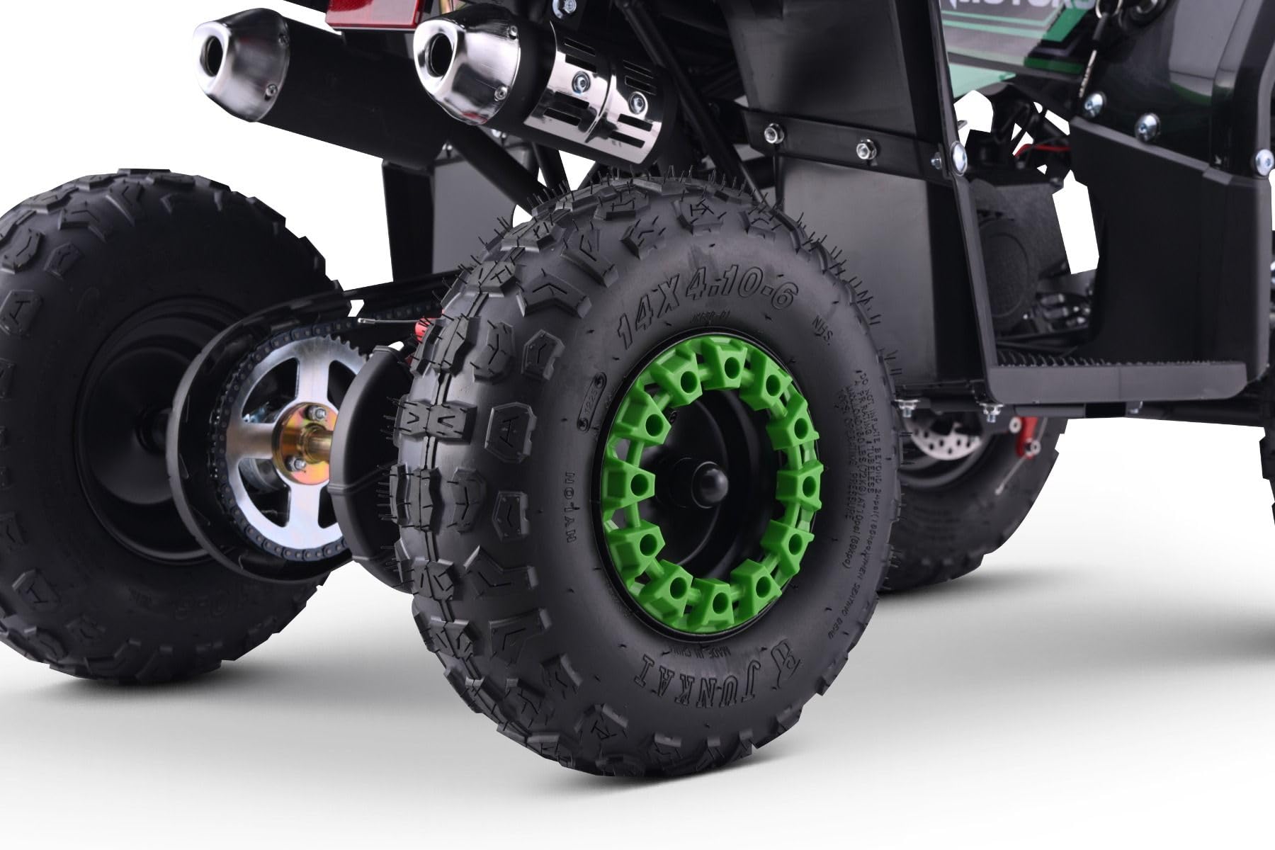 ATV - Pocket Quad para niños Beneo Motors Escape Verde – 49 cc