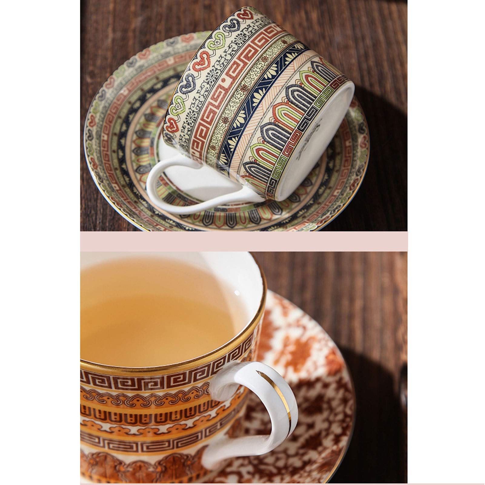 Amazon.com | luckxuan Coffe Mug Classic Retro Design British