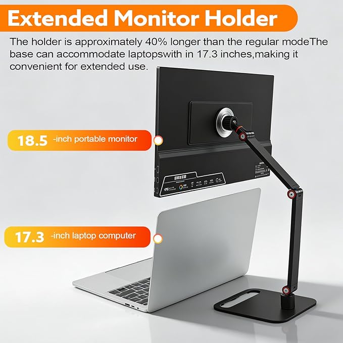 Soporte Magnético Portátil para Monitor y Tableta con Ajuste miniatura 3