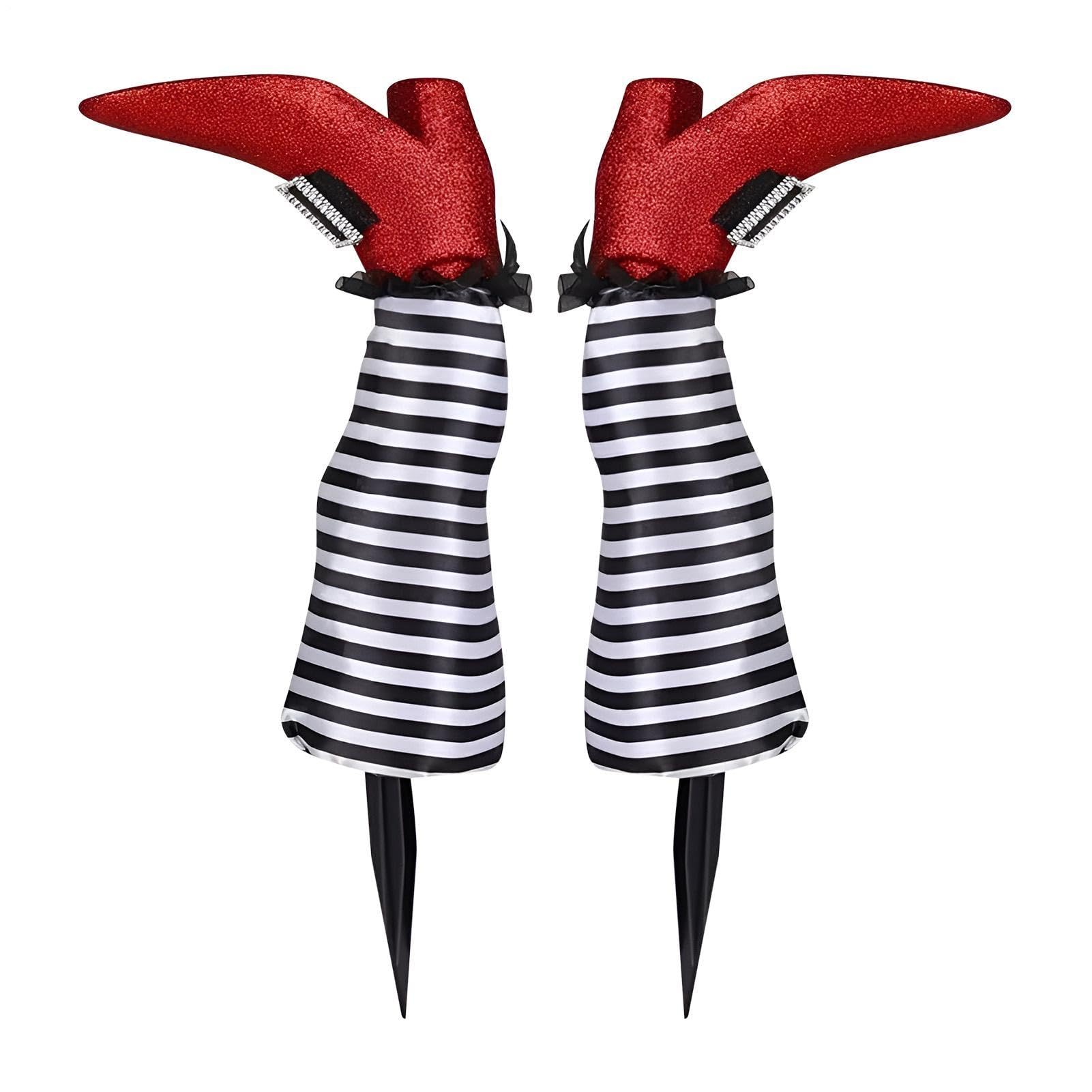 Patas de Halloween para maceta que solucionan la decoración exterior de terrazas