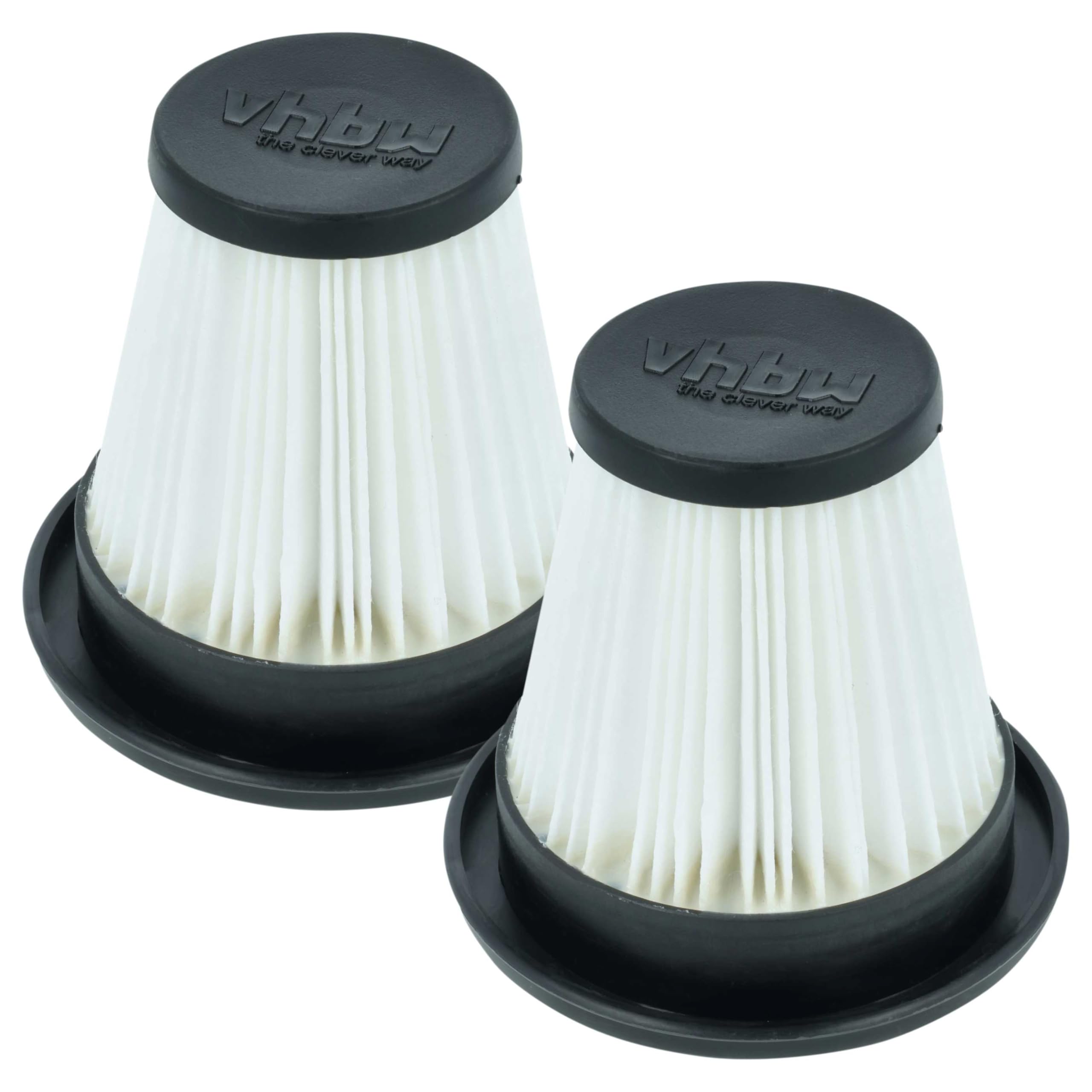 vhbw 2x filtre plissé compatible avec Stihl SEA 20 aspirateur à sec/humide
