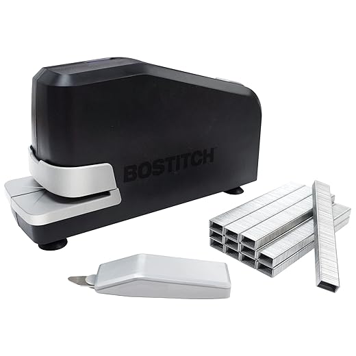 Bostitch Office Impulse 30 Sheet Electric Stapler Value Pack - Heavy Duty, No-Jam with Trusted Warranty Guaranteed by Bostitch, Black (02638)