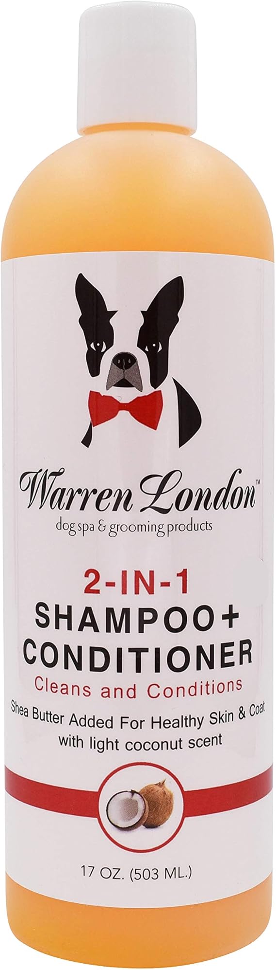 Pet Shampoos Plus Conditioners Warren London 2 in1 Pet Shampoo and Conditioner for