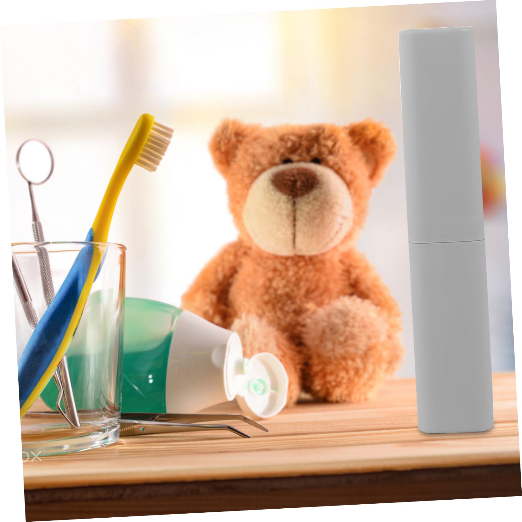 SHERCHPRY 3sets 2pcs Portable Toothbrush Case Breathable Toothbrush Holder for Travel Prevents Deformation for Outdoor Activities Business Trips and Leisure Travel Ventilation Design 2pcs*3