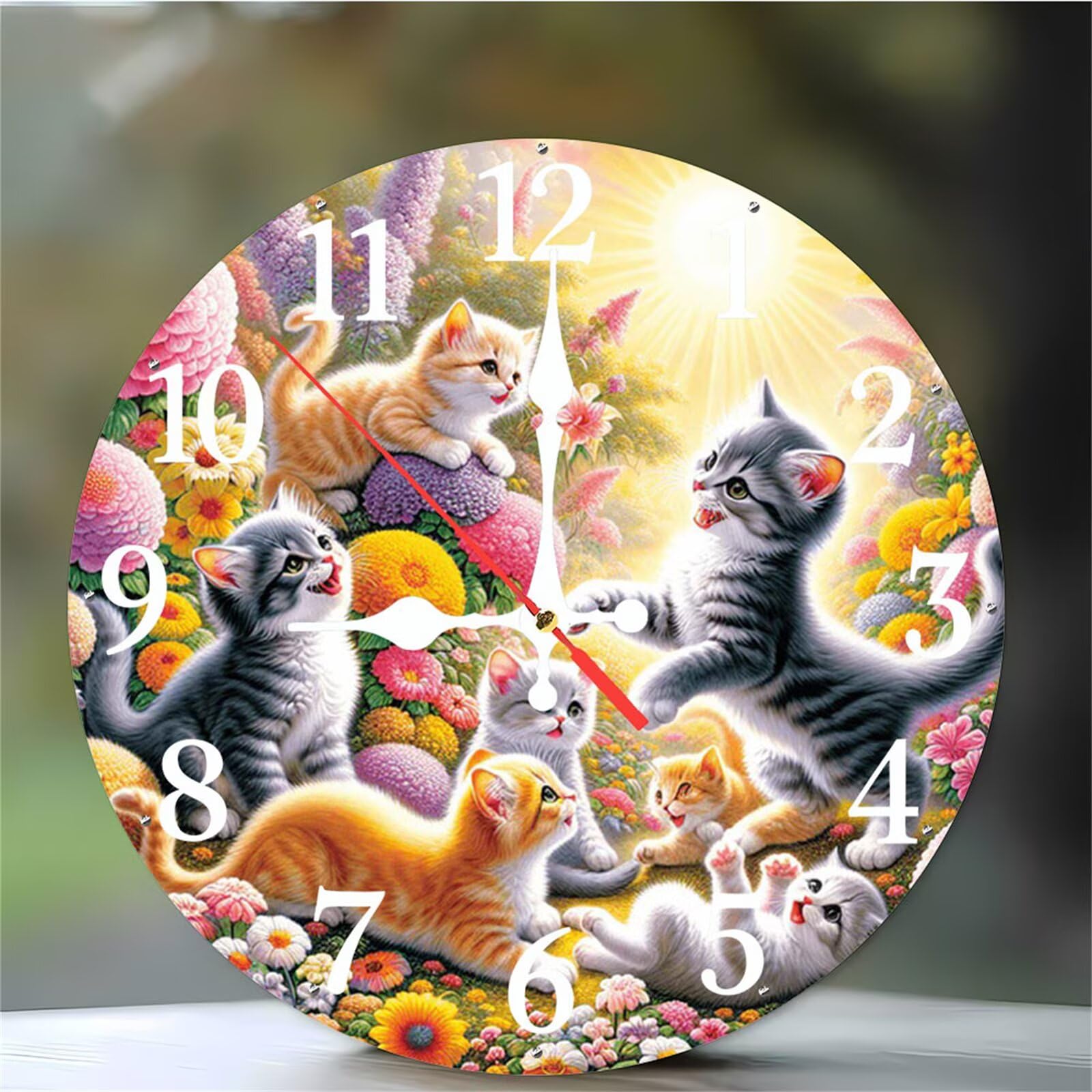 Horloge murale silencieuse pour chambre sans bruit de tic-tac
