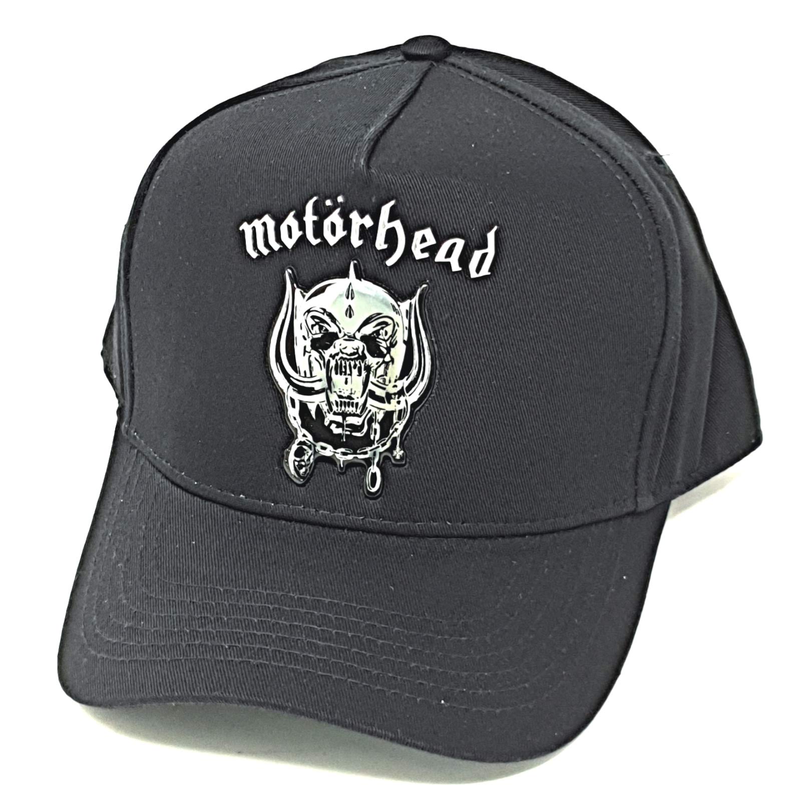 Band Monkey Motorhead Unisex Baseball Cap Warpig (Sonic Silver)