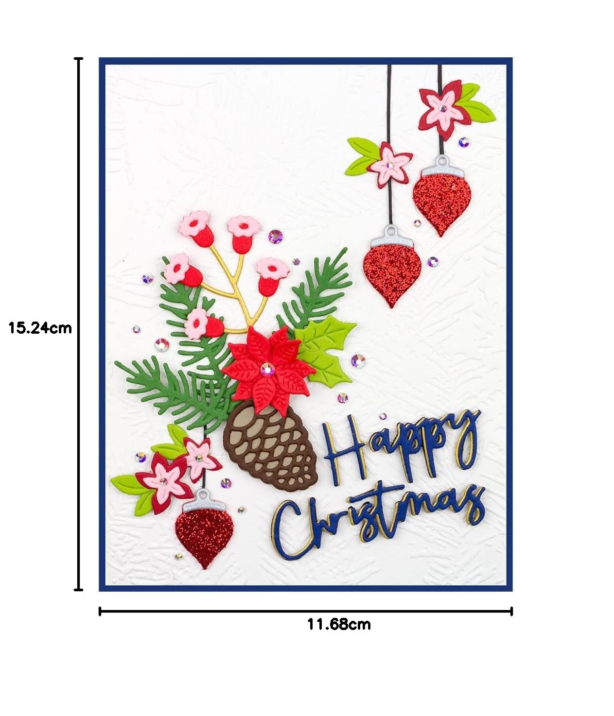 SPELLBINDERS Papercrafts Inc. Spellbinders Prägeschablone, Forevergreen, mehrfarbig