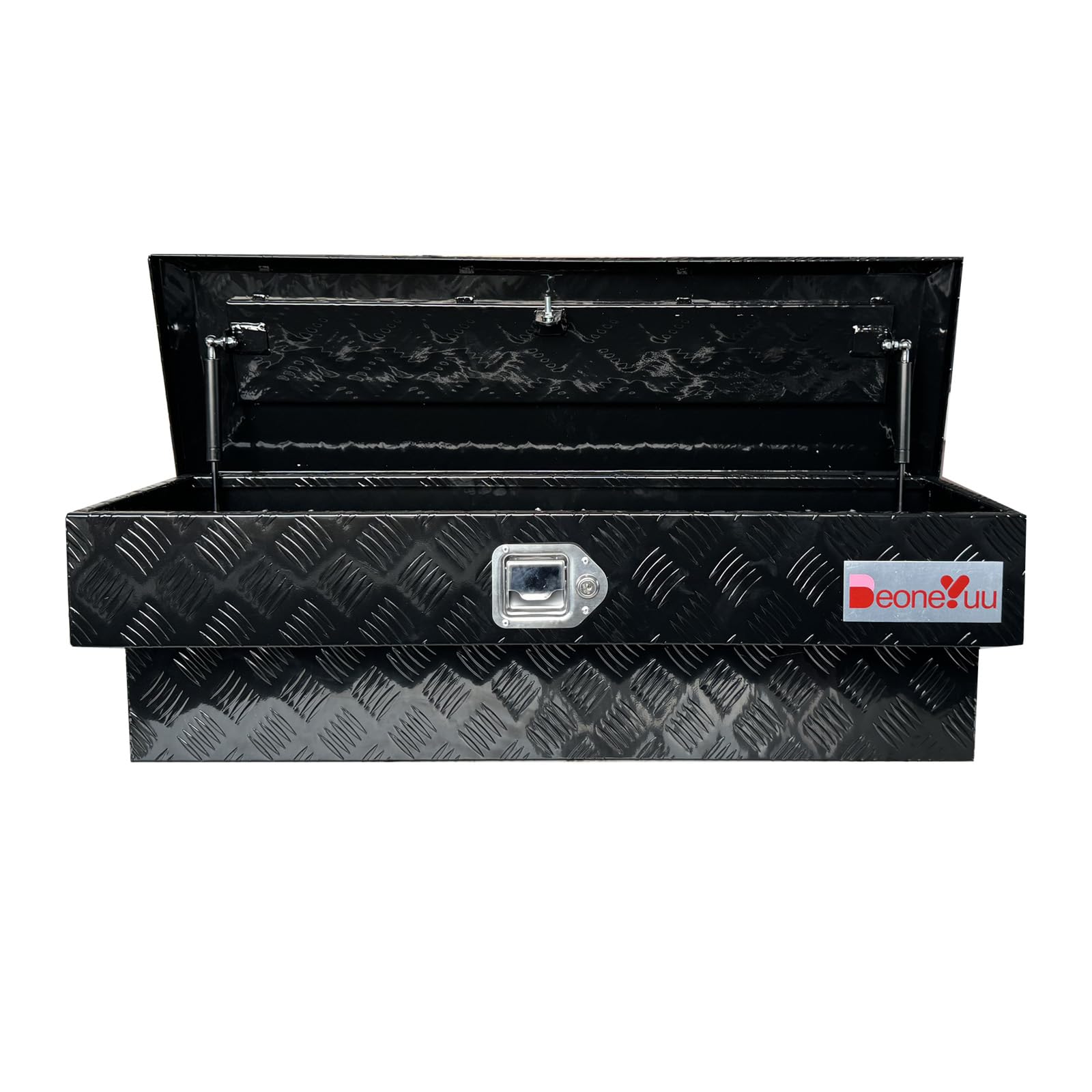 BeoneYuu 36 Inch Side Mount Tool Box Aluminum Black
