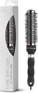 CORIOLISS Hair Brushes for Women Professional Titanium Round Barrel Ionic Hair Brush Ideal for Styling Any Type of Hair 33 mm