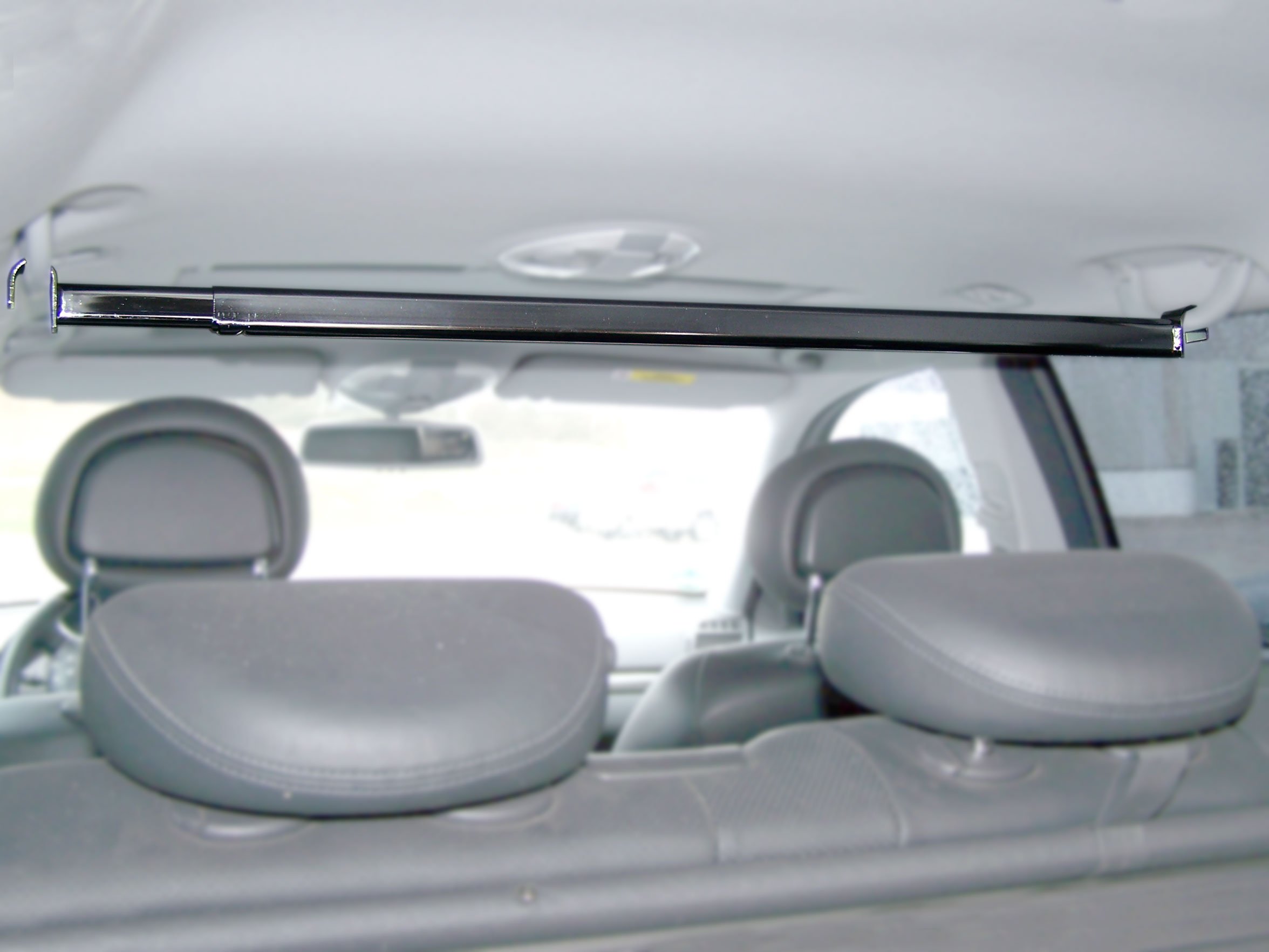 Appendiabiti Telescopico Per Auto In Acciaio - 86-137 Cm, Antiscivolo, Porta Abiti Per Camper E SUV