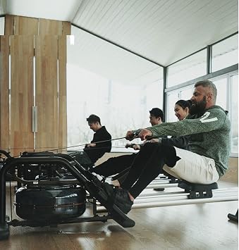 Rowing Machines for Home Indoor Sports Water Resistance Rowing Machine Household Aerobic Fitness Equipment Trainer