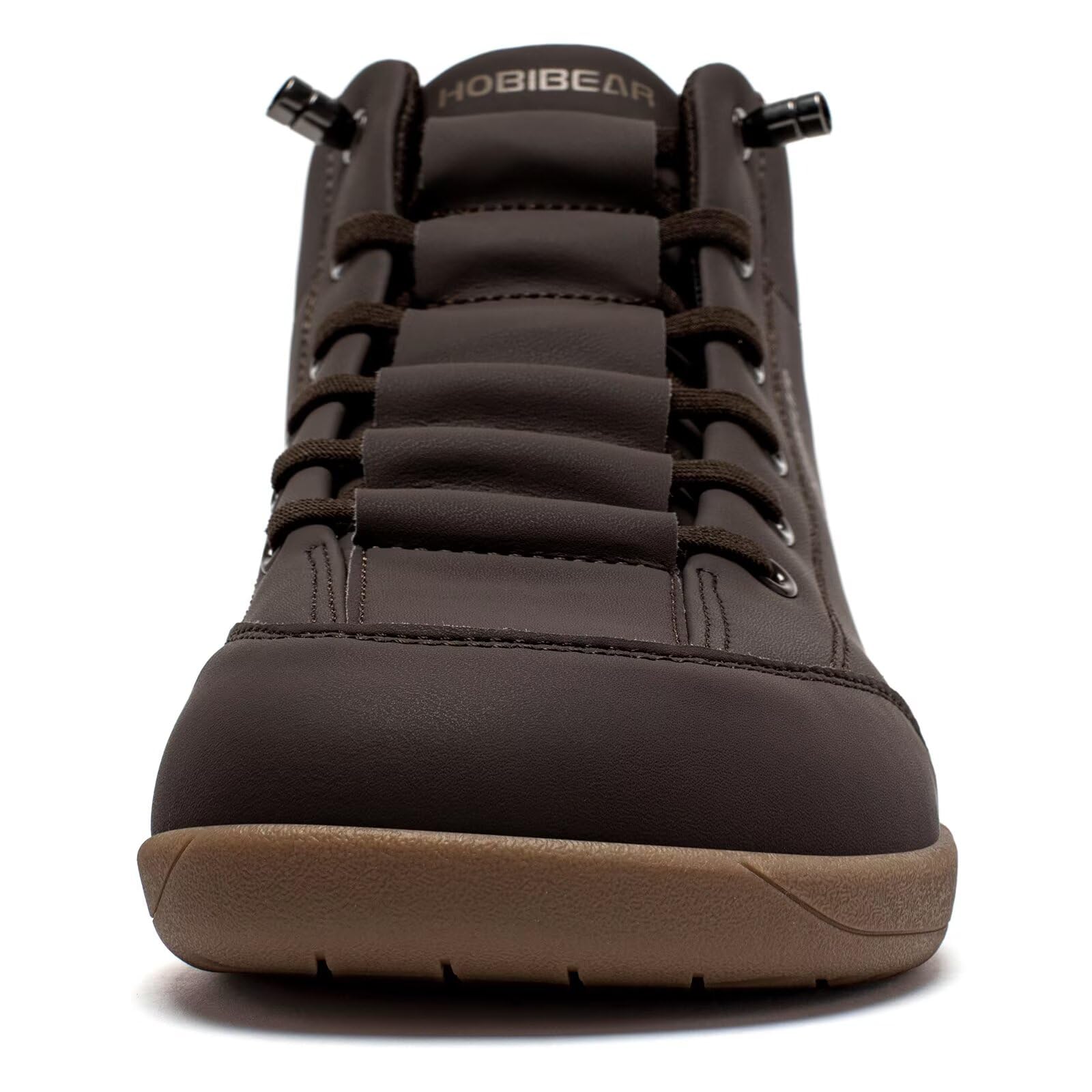 HOBIBEAR Zapatillas Minimalistas para Hombre y Mujer | Drop Cero | Zapatilla de Trekking Anchas de Cuero Transpirables y Antideslizantes para Exteriores