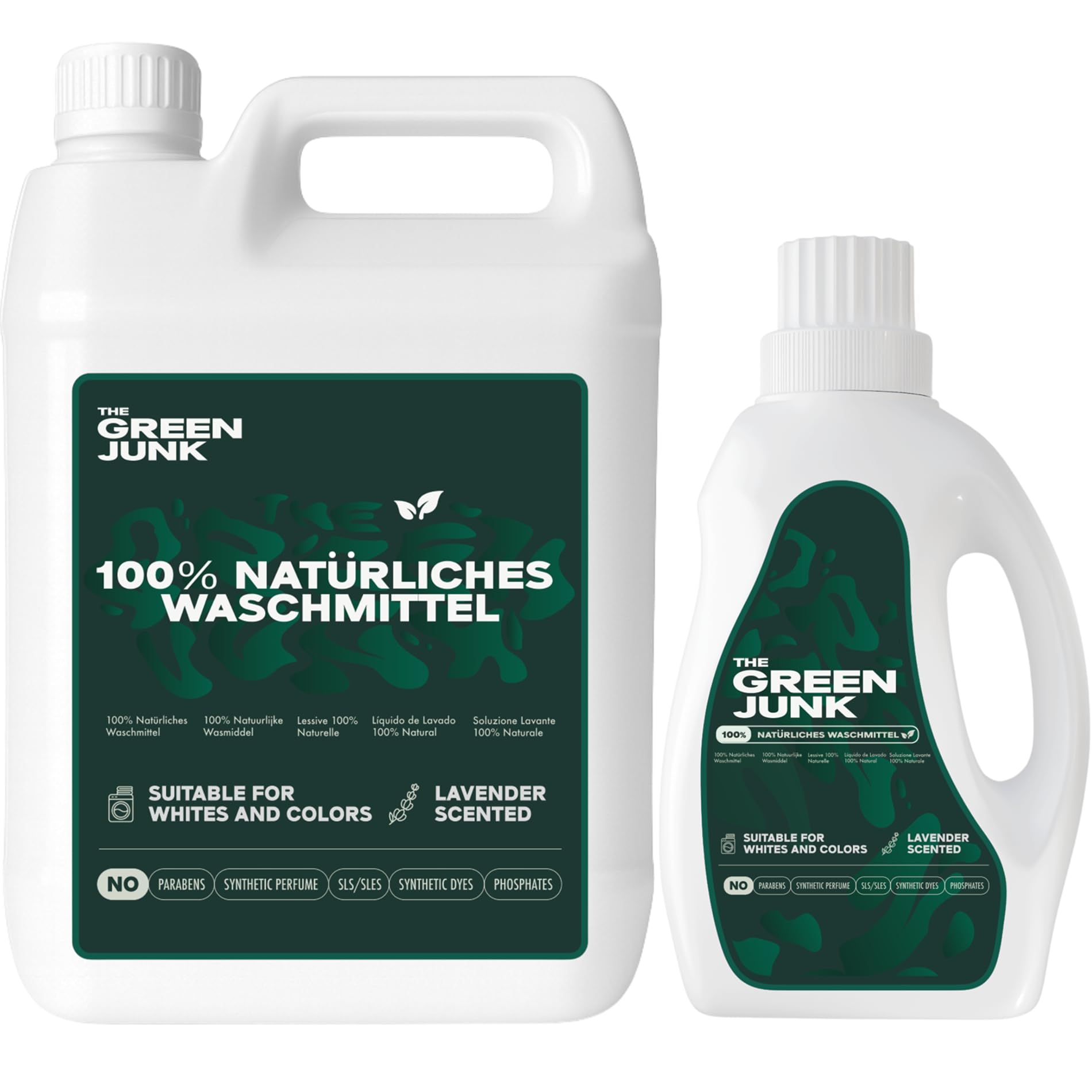 Waschmittel Bio Ohne Chemie 750ML + 5L - Flüssig - Öko | Baby Waschmittel - 100 % Natürliches Waschmittel - 192 Wäschen