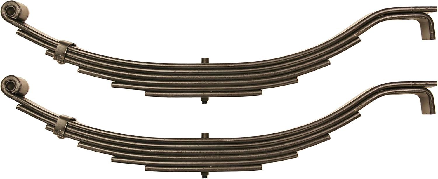 LIBRA Trailer Leaf Spring 6 Leaf Slipper 4000# Capacity for 8000# 8K Axle -Set 2