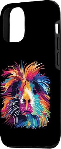 Miniatura 5 de iPhone 12 mini Watercolor Colorful Guinea Pig Case