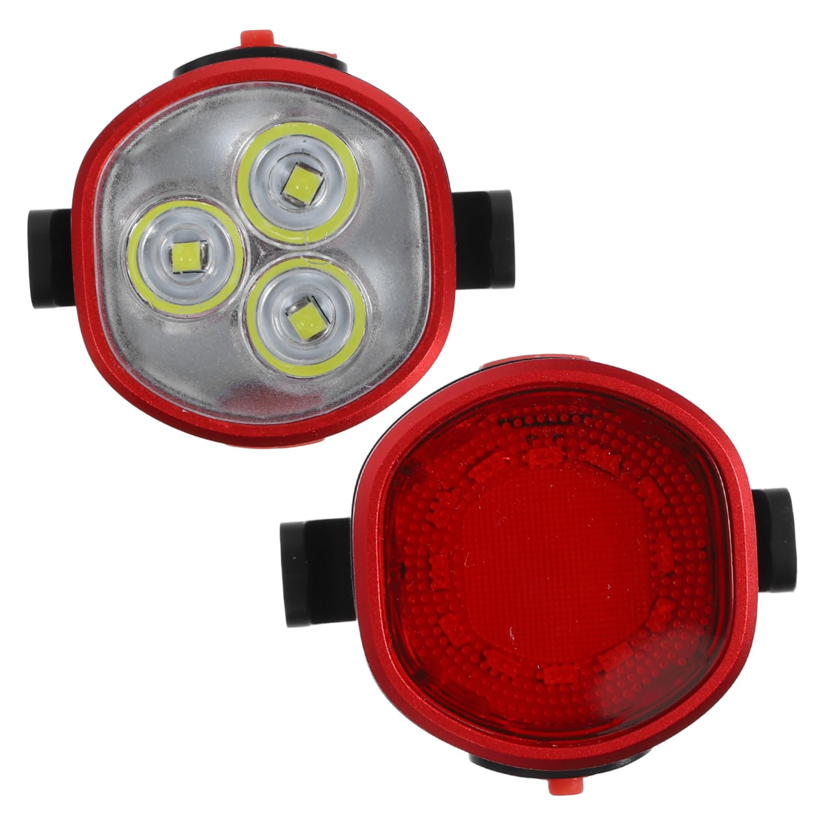 ibasenice Mountain Bike Light Set Rechargeable Rear Bike Lights for Riding No Tools Needed