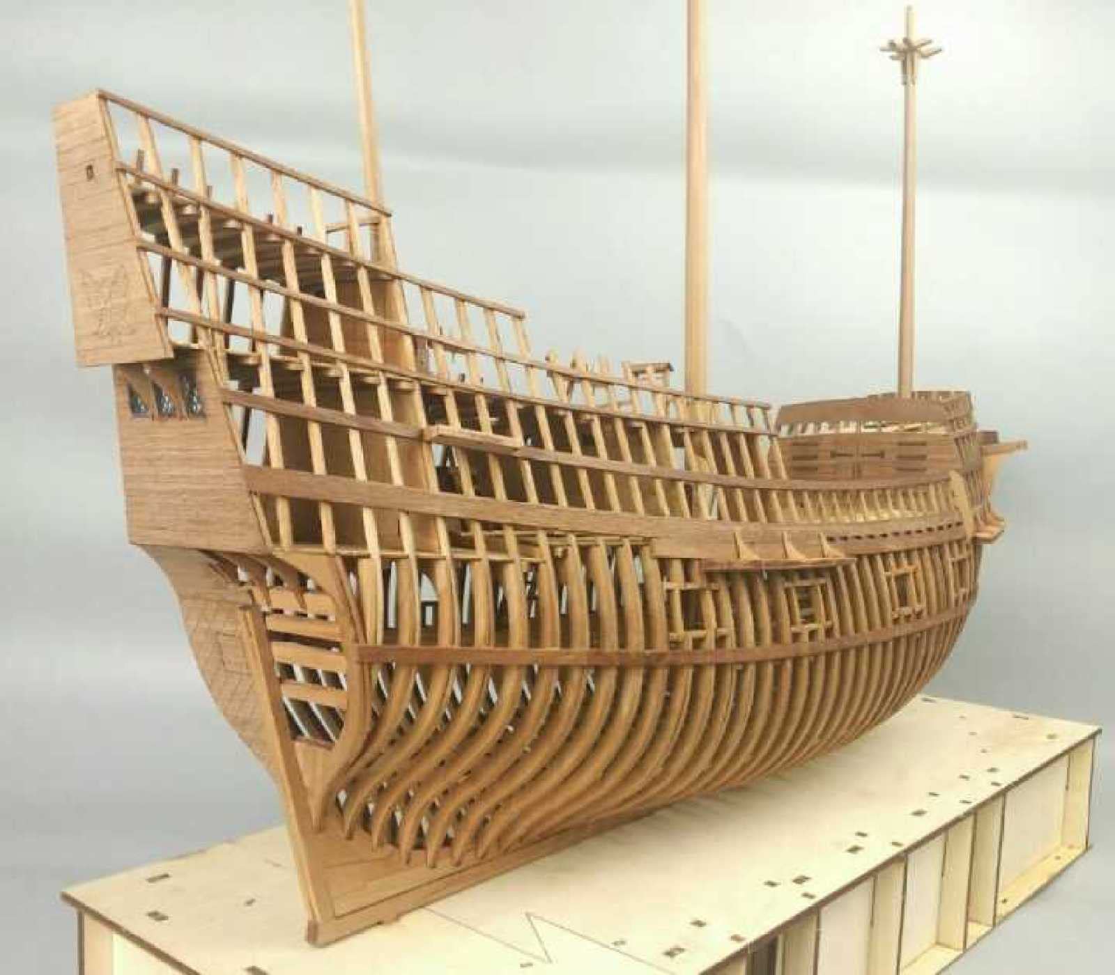 SIourso Bootsschiff Modellbausatz Schiffsmodellbausätze 1/48 Maßstab Mayflower Full Rib Holz Schiffsbausatz