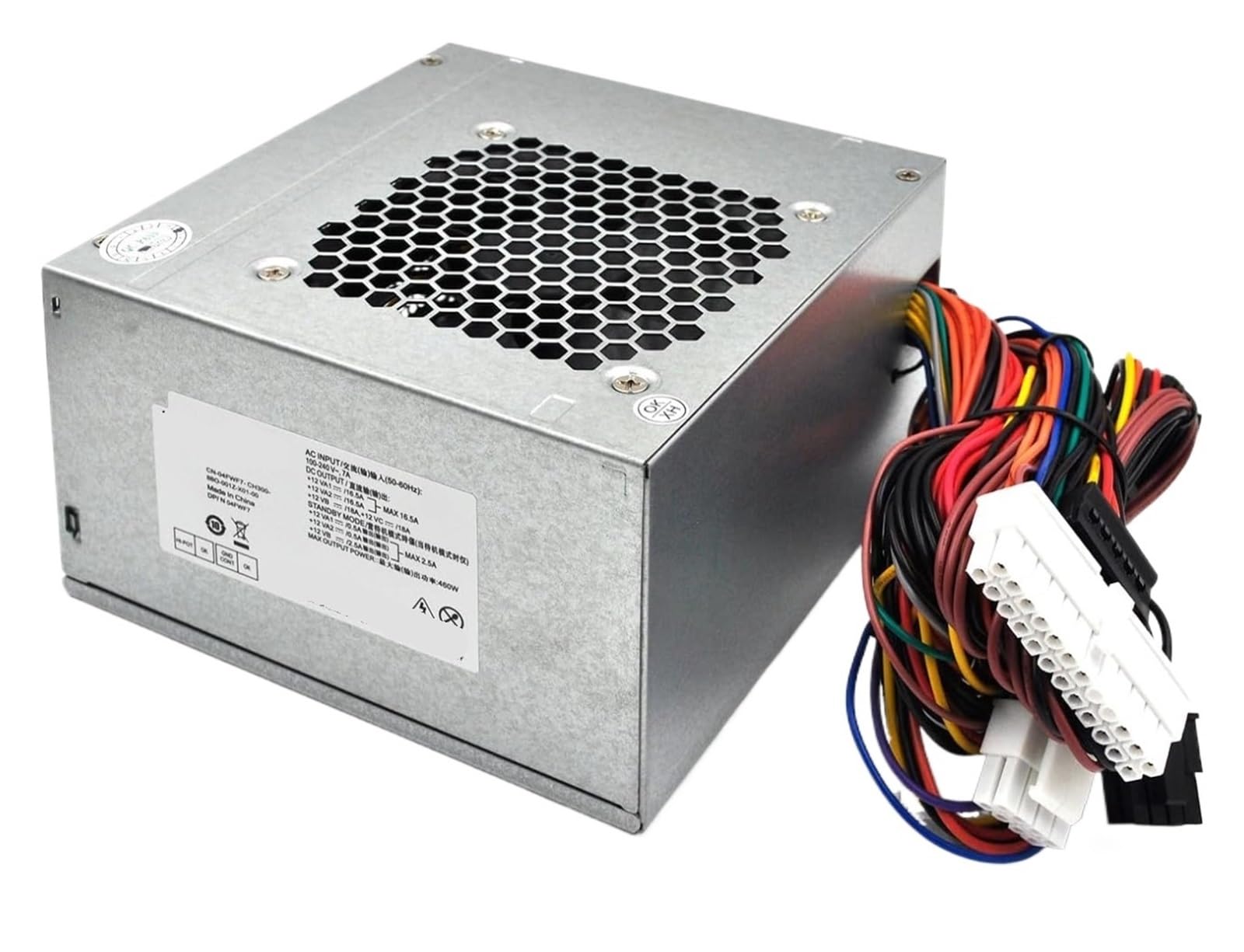 Alimentation 460 W stable avec référence GJXN1 pour PC