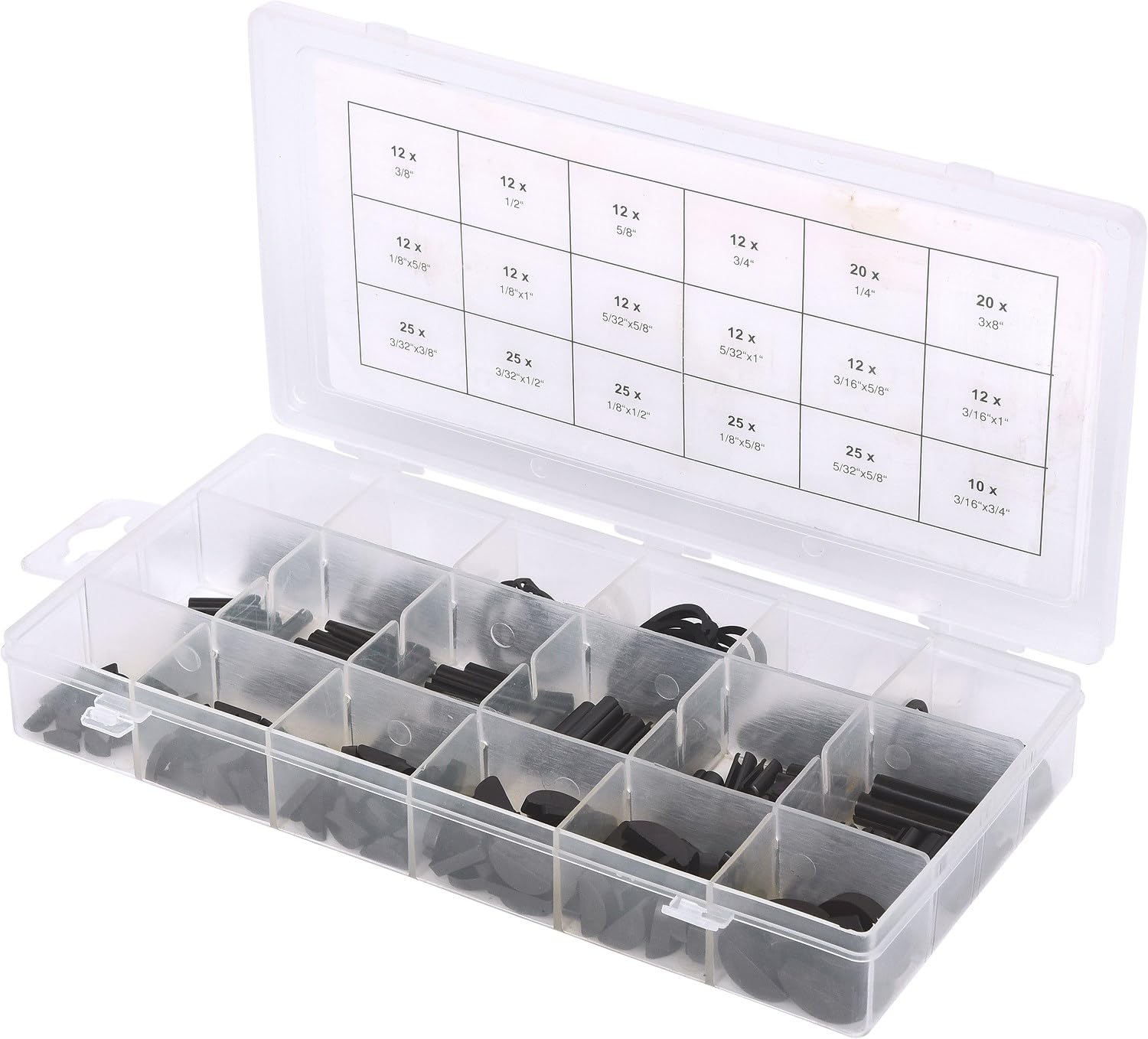 KS TOOLS 970.0520 coffret de 295 clavettes circlips et chevilles