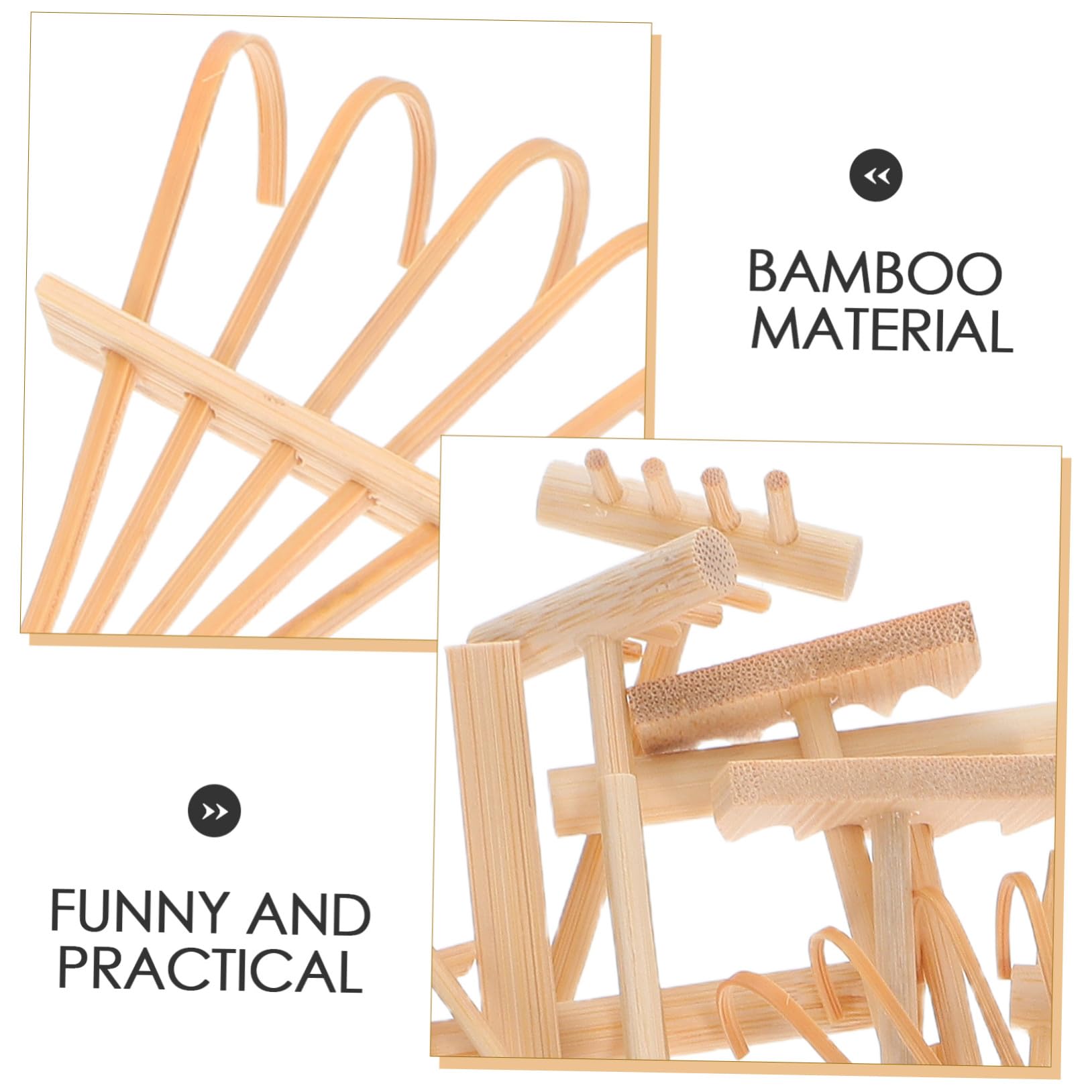 Conjunto Herramientas Mini Rastrillos de Madera para Jardín Zen Accesorios Portátiles para Decoración de Escritorio para Meditación y Jardines Casa u Oficina