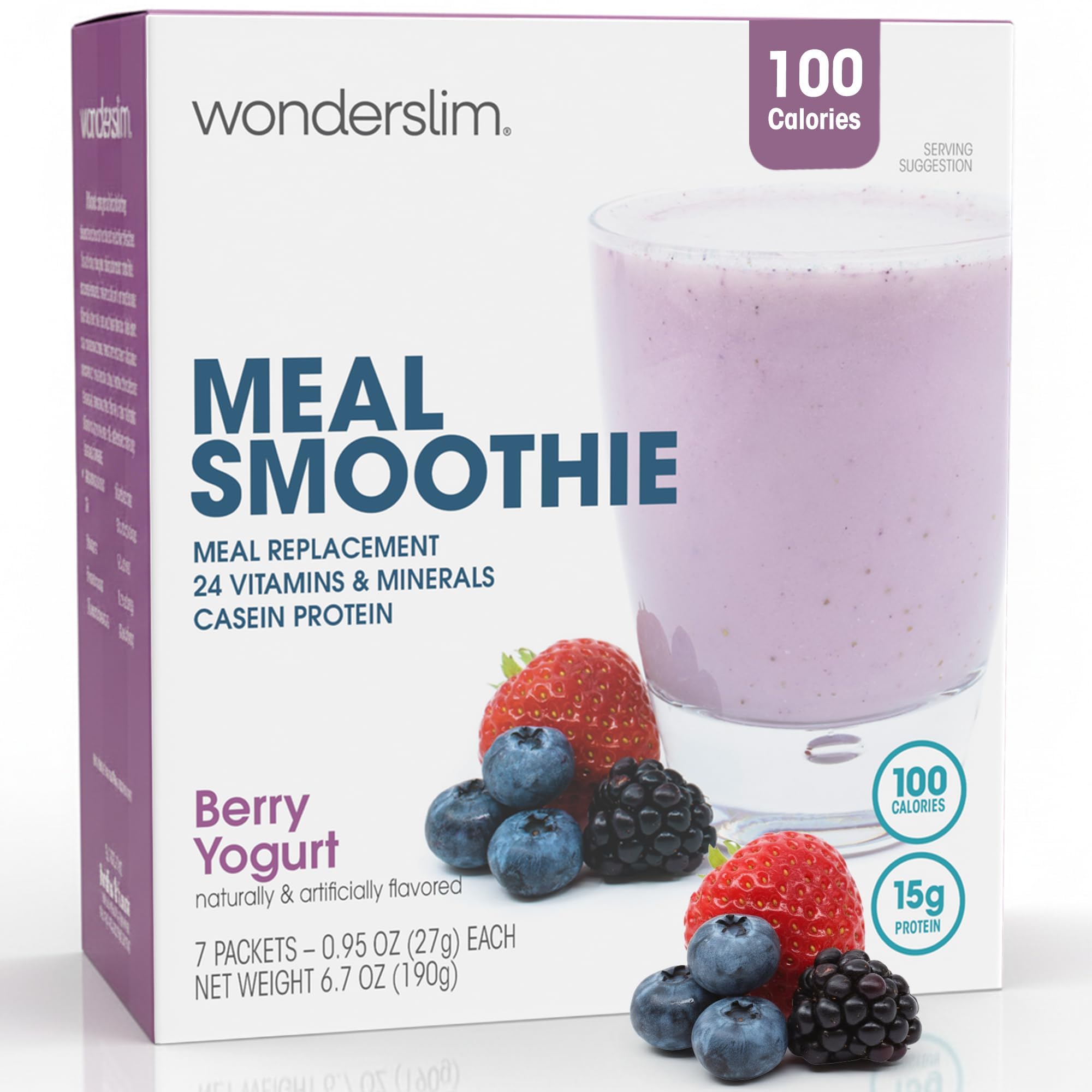 Amazon.com: WonderSlim Meal Replacement Smoothie, Berry Yogurt