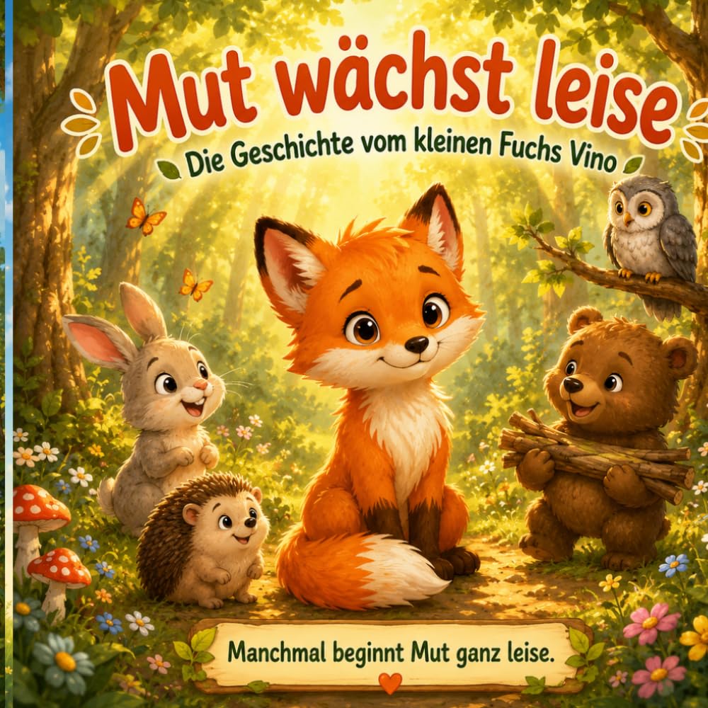 Mut wächst leise: Die Geschichte vom kleinen Fuchs Vino
