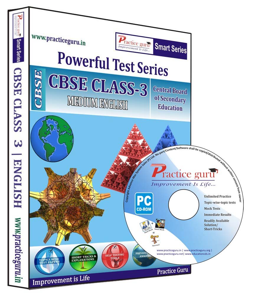 Practice Guru Class 3 - Maths, EVS & English Combo Test Series (CD) [CD-ROM]-image-23