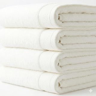 4 Toalhas De Banho Gigante Gramatura 500 G/m² Grossa Felpuda Eleganz (Branco)