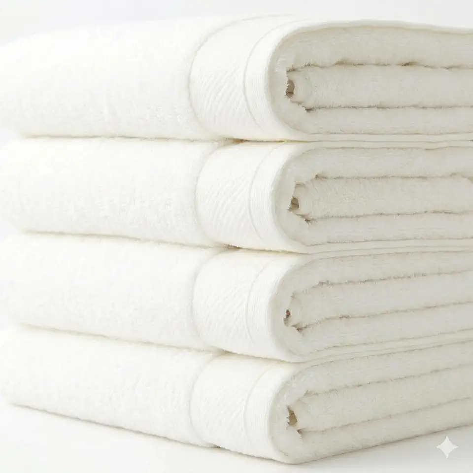 4 Toalhas De Banho Gigante Gramatura 500 G/m² Grossa Felpuda Eleganz (Branco)