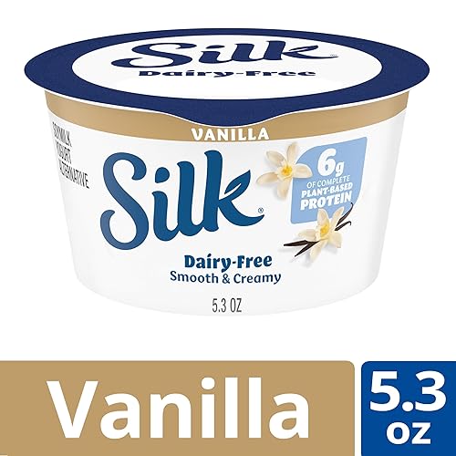 Miniatura 5 de Silk Alternativa de yogur sin lácteos con leche de soja vainilla sin gluten vegano proyecto verificado sin OMG 53 onzas
