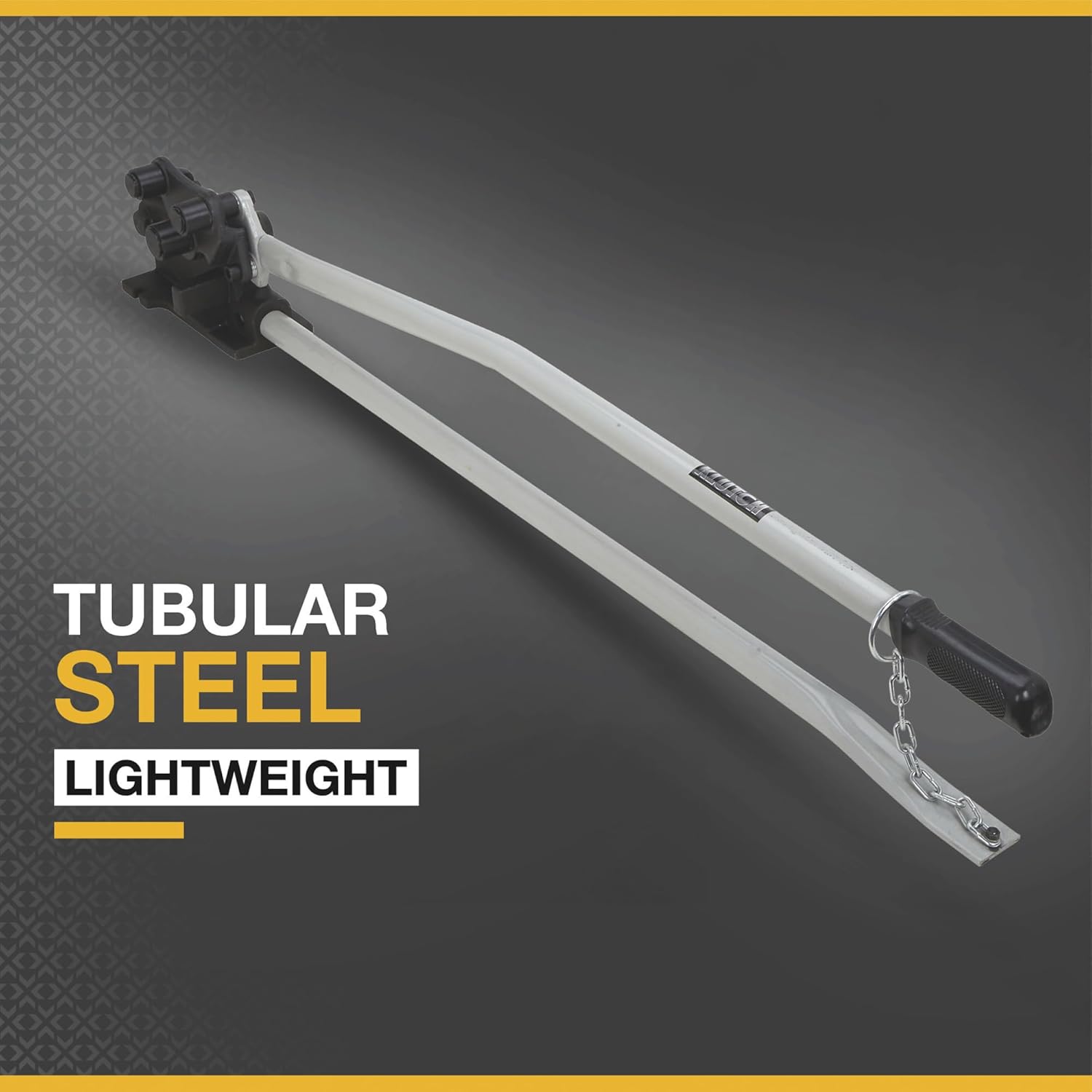 Klutch Rebar Cutting Tool, Rebar Bender Heavy-Duty Steel Cutter With Dual Functions, Rod Bender Metal Bending Tool