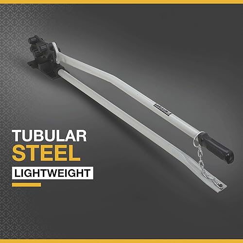 Miniatura 4 de Klutch Herramienta de corte de barras de refuerzo, cortador de acero resistente con funciones duales, herramienta de doblado de metal para dobladora