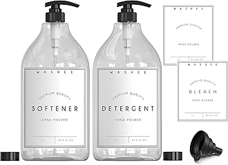 WASHEE Laundry Soap Dispenser Set (Set of 2)