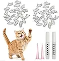 Cat Nail Caps, Cat Claw Covers with Adhesive Glue and Applicators, Kitten Claw - product image