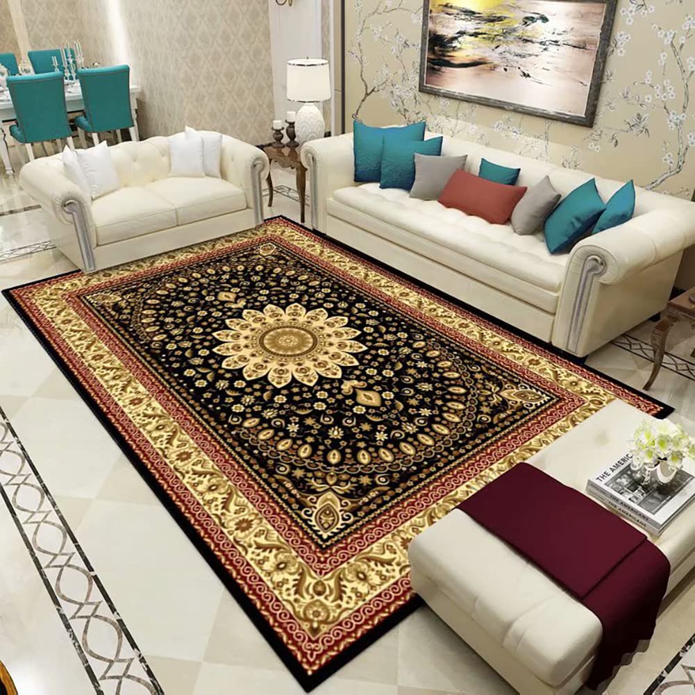 Tapis shaggy pour salon et chambre ambiance chaleureuse
