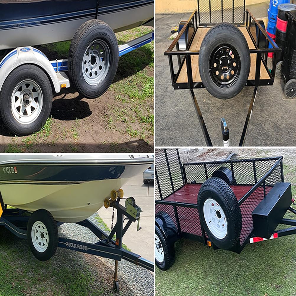 Soporte para llanta de Repuesto de Remolque para Accesorios de Remolque utilitario, Soporte para llanta de Repuesto de RV, soporta hasta 160 LB