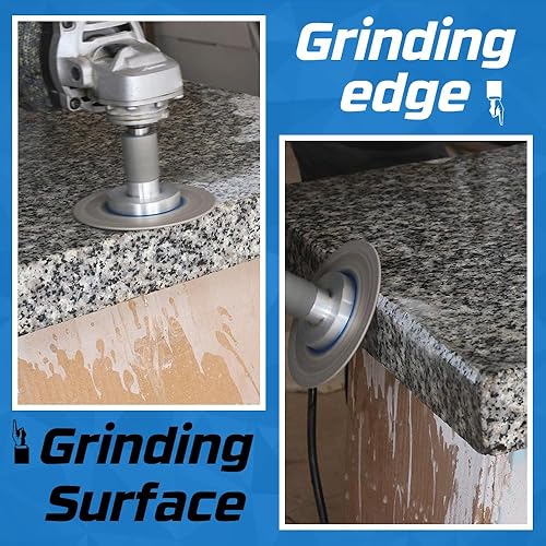 Miniatura 6 de Hoja de sierra de azulejos de hoja de corte de granito de 4.5 "con corte y molienda de brida extraíble 58-11 para azulejos de granito de mármol de