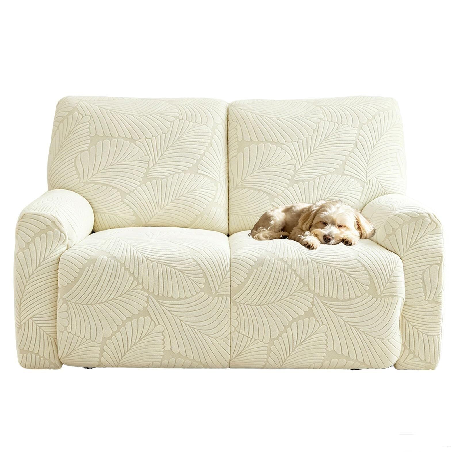 WWQQKJ Stretch Recliner Chair Cover, 4-Pieces Armchair Slipcover