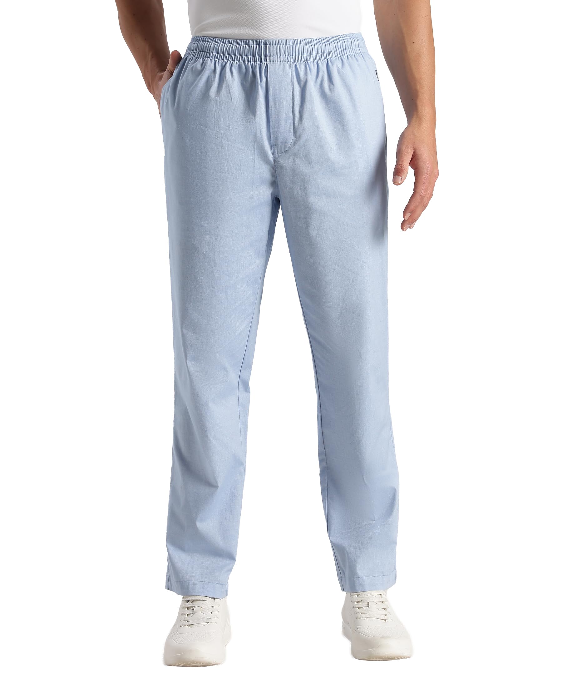 jockey RM09 Men's Super Combed Cotton Relaxed Fit Pyjama with Side Pockets-picture-21