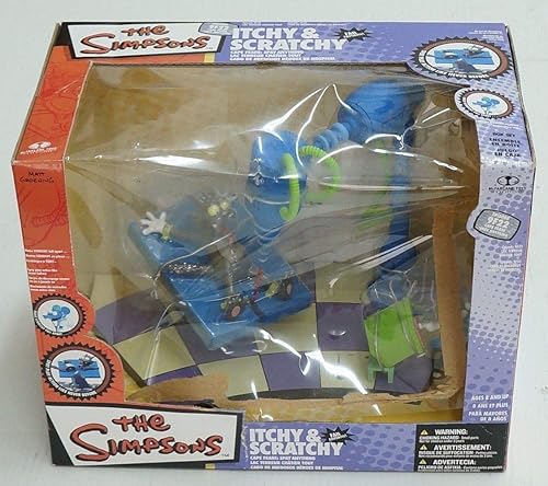 McFarlane Toys Los Simpsons: Set en caja - Picazón y Rasguño