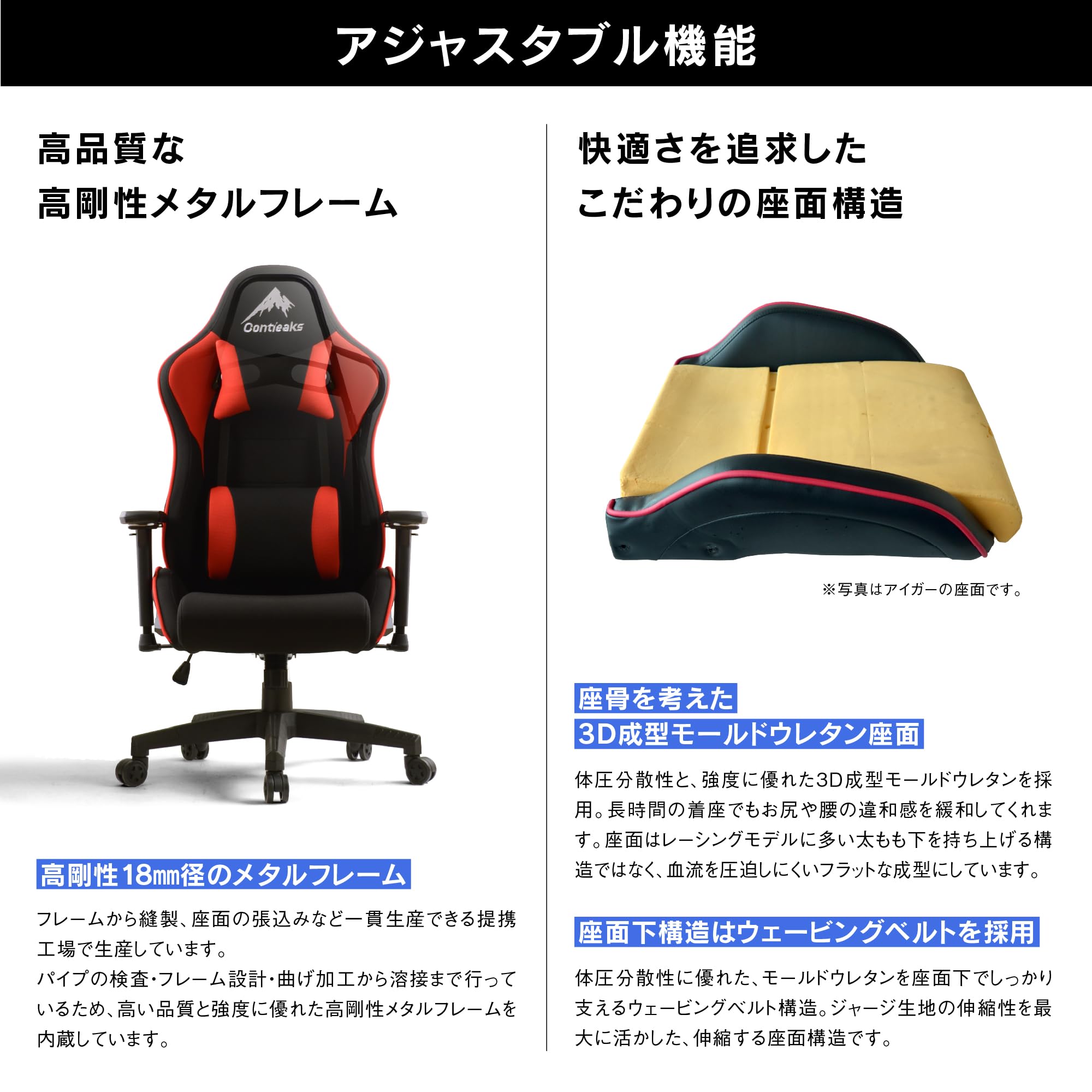 Amazon.co.jp: 【廃盤モデル】 Contieaks(コンティークス) ゲーミング