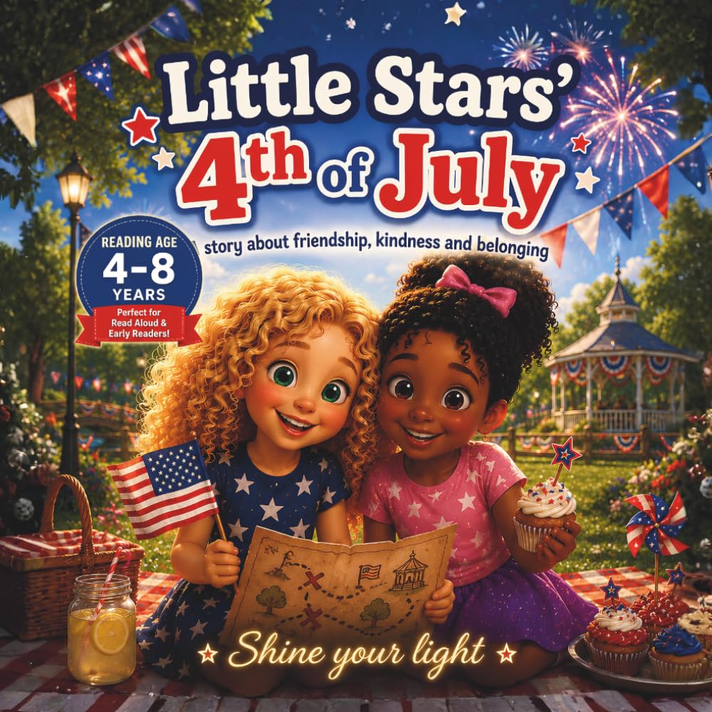 Little Stars' 4th of July: Story about friendship, Kindness and Belonging (Little Star Emotional Adventures)