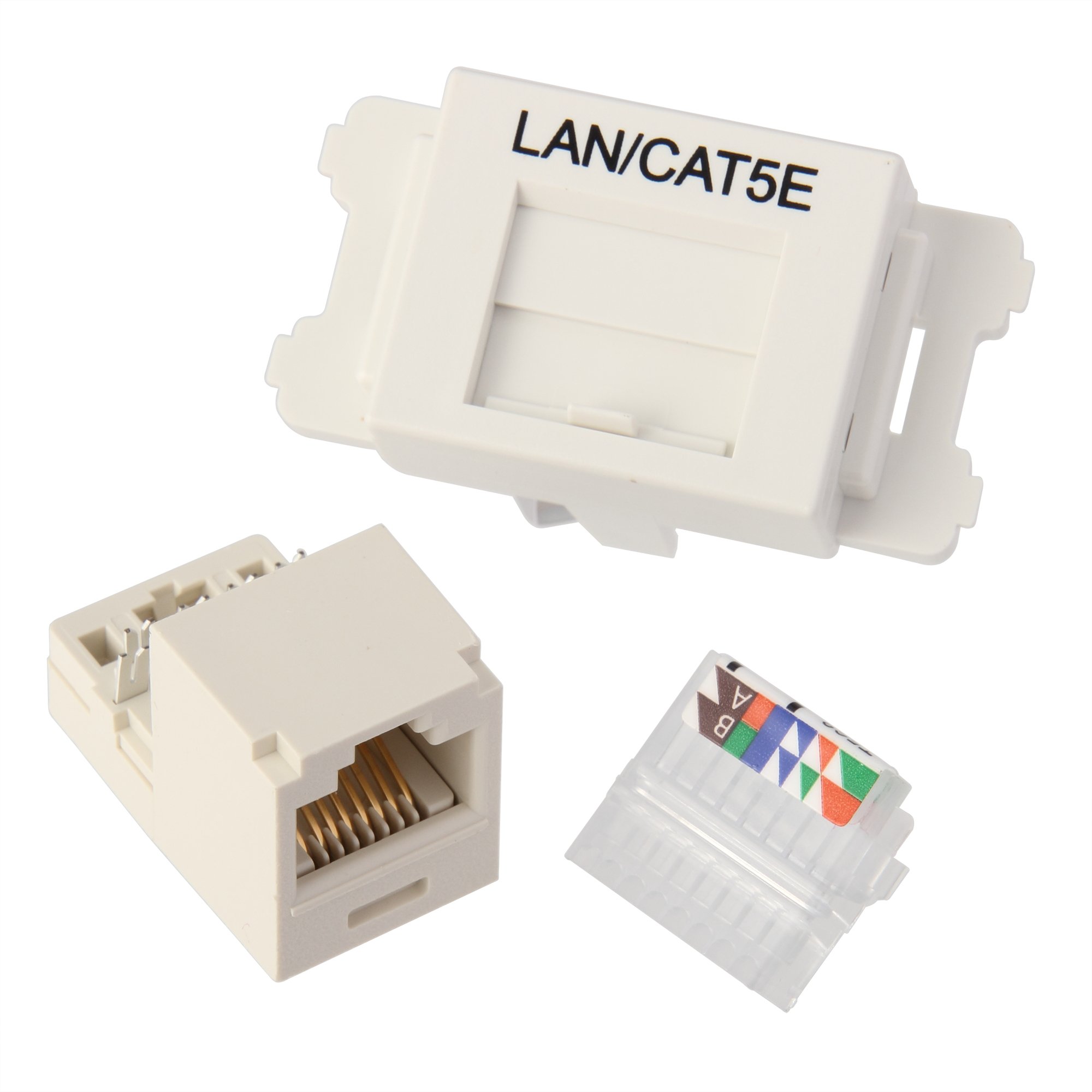 PANDUIT JAOSSP58MWY LAN/CAT5E プレートキット Amazon.co.jp: パンドウイットコーポレーション Cat5e JISプレート用
