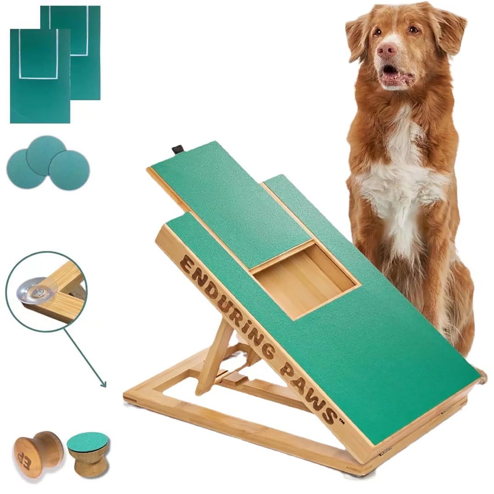 Tabla Rascadora para Perros con Cajón para Premios, Tabla Rascadora Portátil para Perros, Lima De Uñas Interactiva para Un Recorte Sin Estrés.