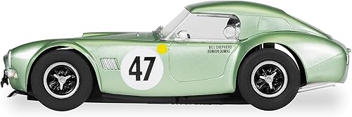 Miniatura 2 de Scalextric 1963 AC Shelby Cobra 289 Bill Shepherd # 47 COB289 1:32 Slot Race Car C4338