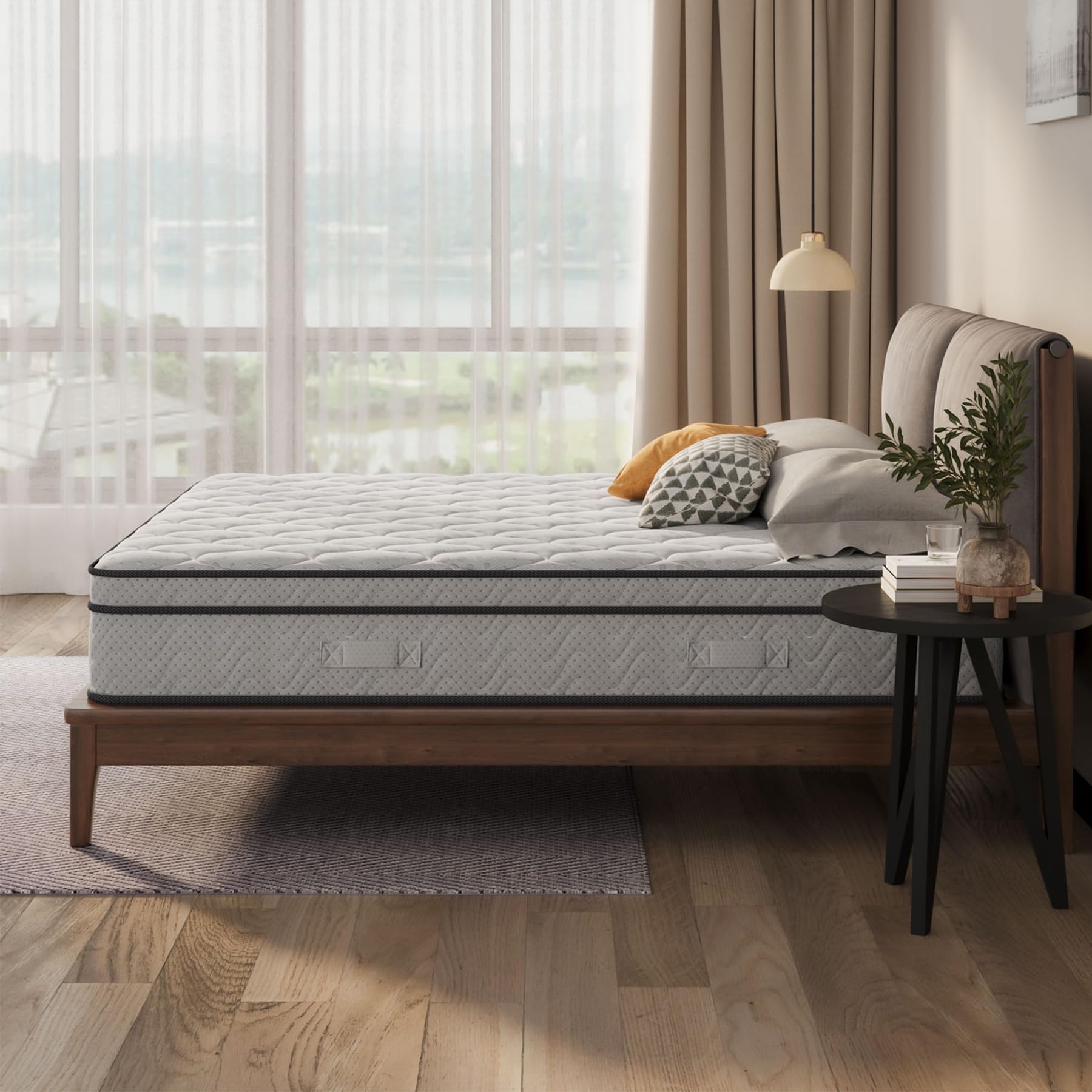 Vesgantti Matratze 160x200 cm 7-Zonen Taschenfederkernmatratze 22cm Hoch H3 – Bild 8