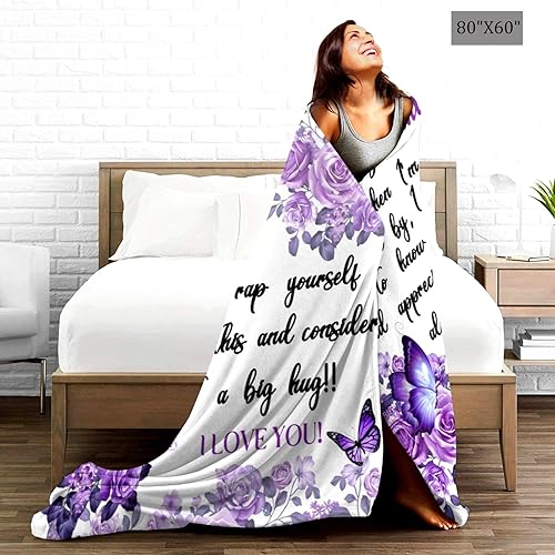 Miniatura 4 de Manta de franela con texto en inglés To My Aunt from Niece Sobrino, Best Auntie, para cumpleaños, Día de la Madre, 50 x 40 pulgadas