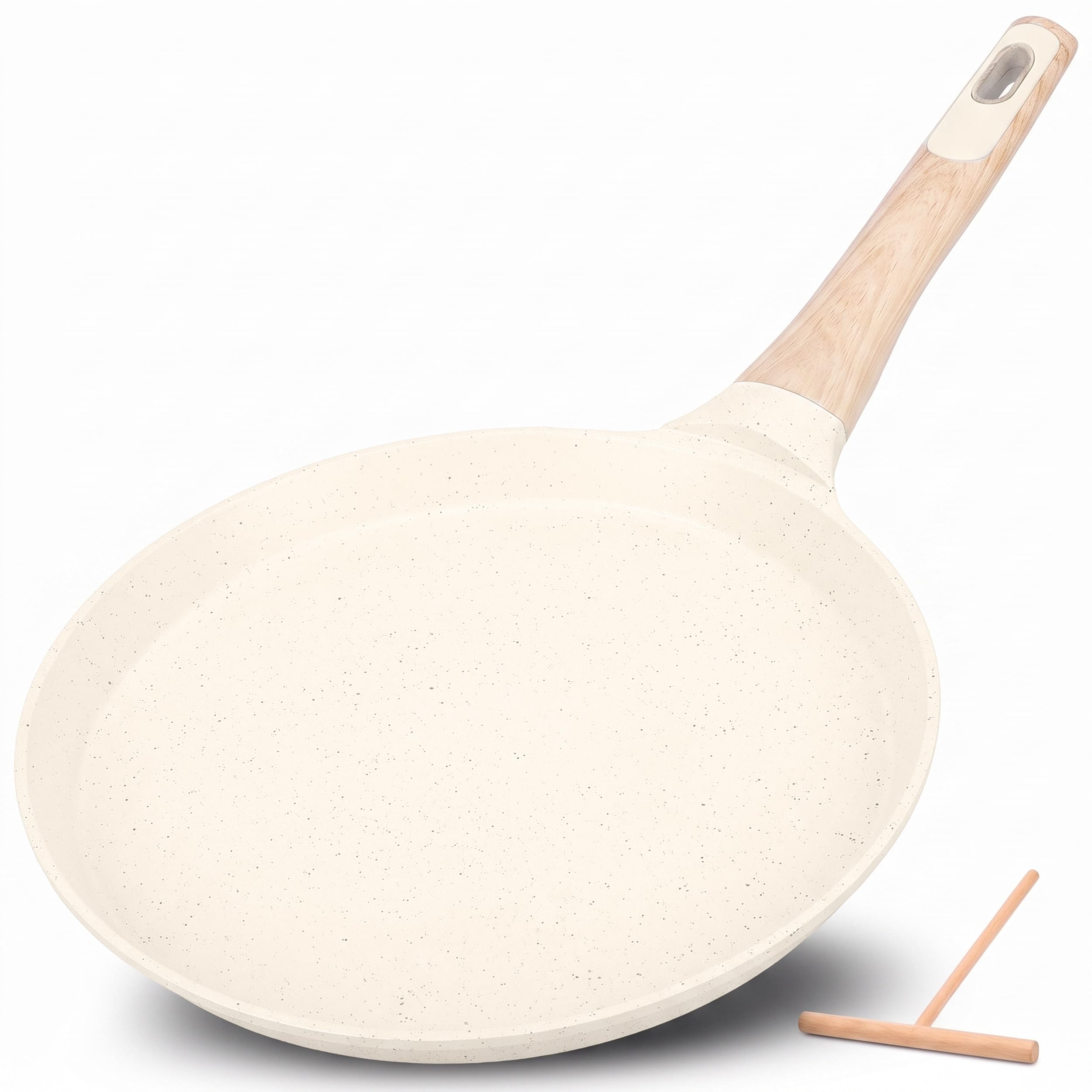 NutriChef 11-inch marble nonstick crepe pan