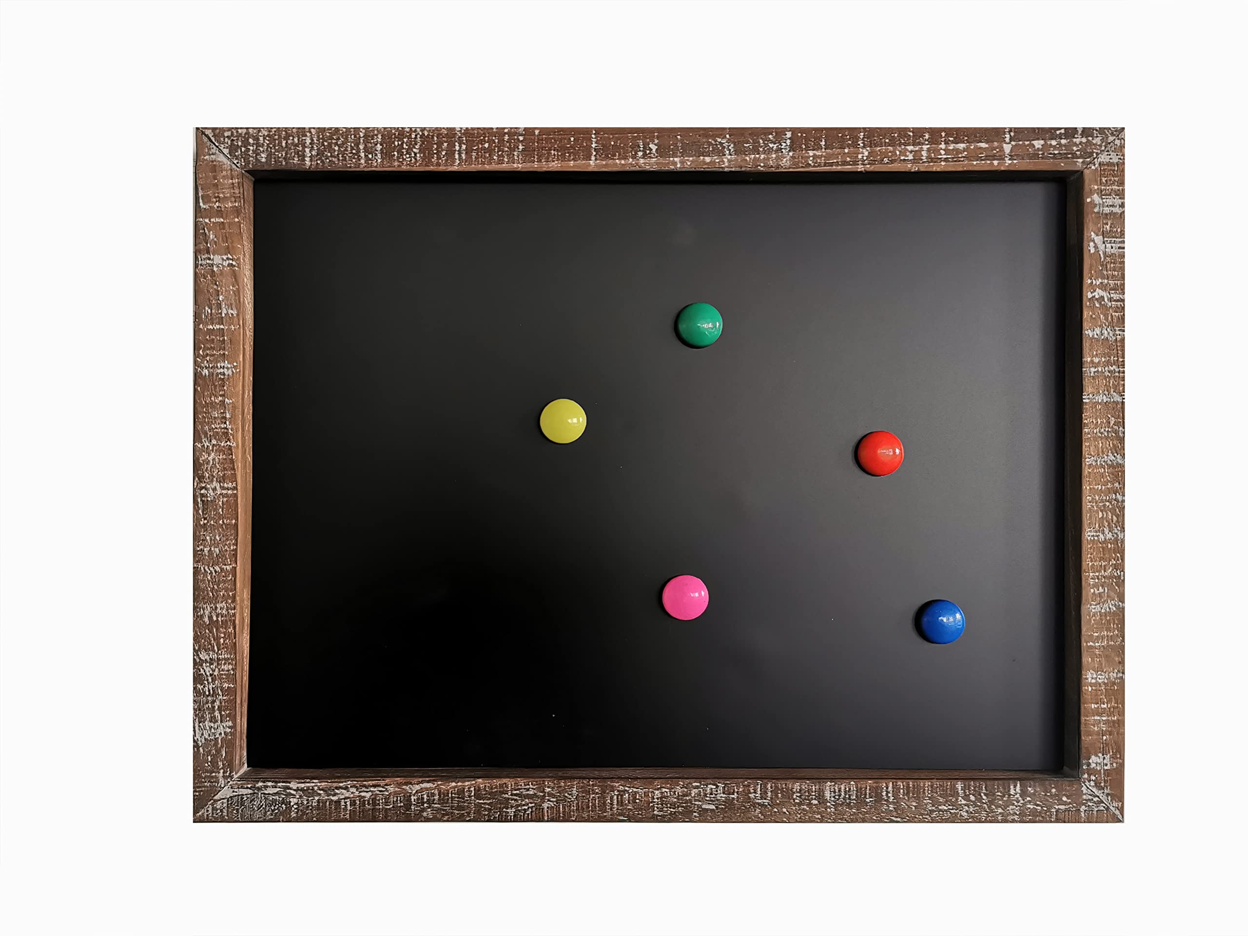 40,6 x 30,5 cm, Holzrahmen, Kreidetafel für Wand, Zuhause, dekorative Kreidetafel für Schule, Büro, Hochzeit und Menü, Braun, 40,6 x 30,5 cm