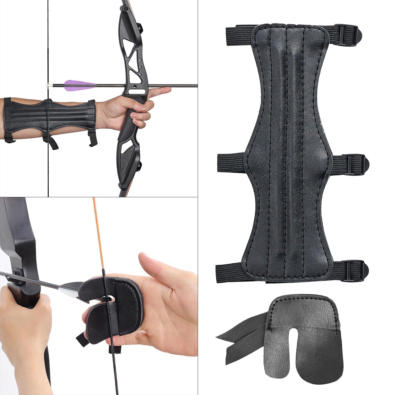 Archerys Arm Guard Archerys Hands Guard Archerys Armband with Adjusted String Archerys Arm Protector Equipment